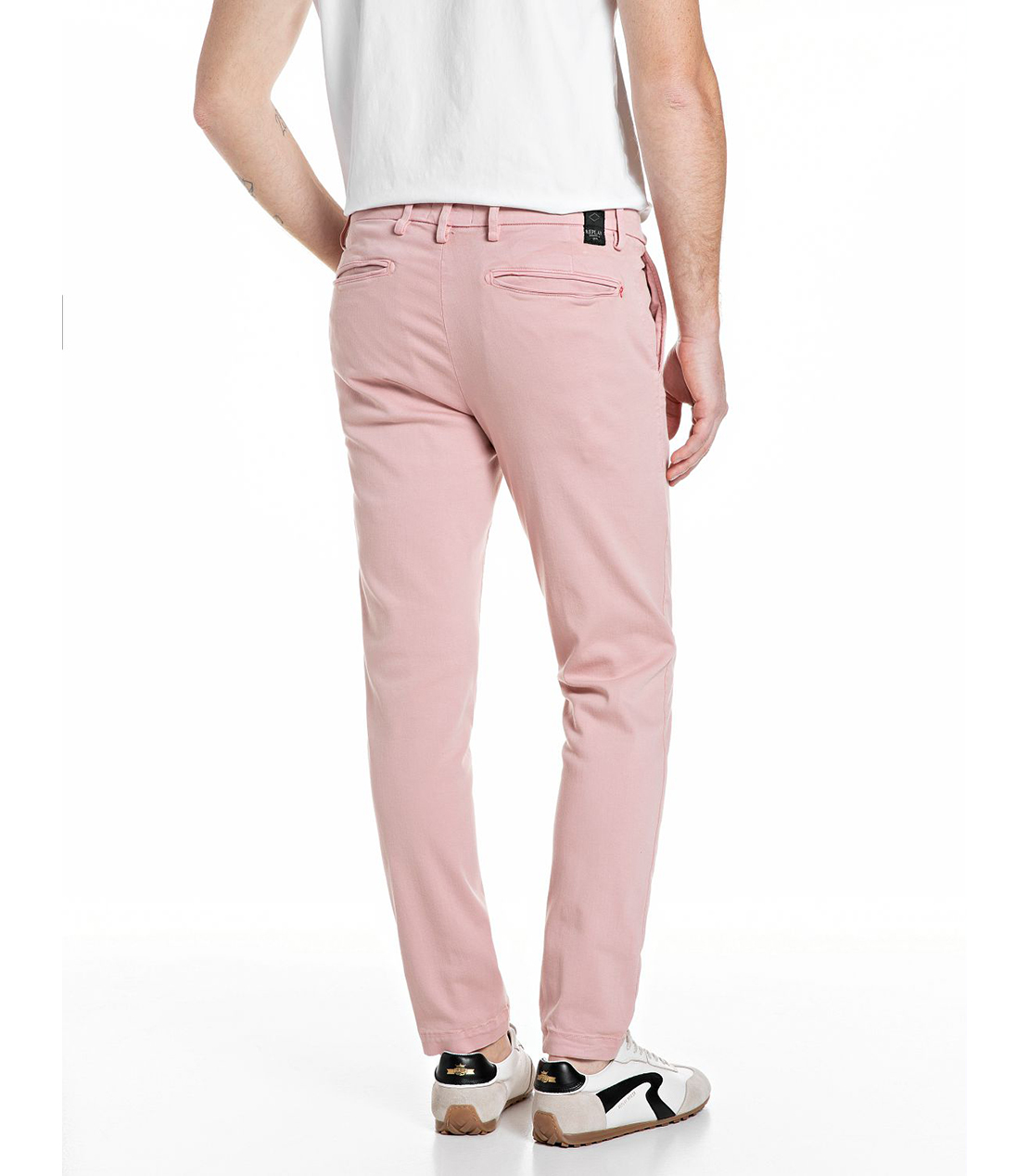 レギュラースリムBENNI Hyperflex Color チノパンツ 詳細画像 アンティークピンク 2